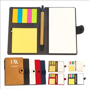 Compact Sticky Note and Pen Set